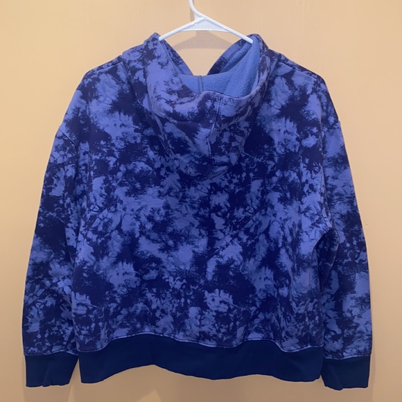 CHAMPION Blue Tie-Dye Hoodie - Picture 3 of 5